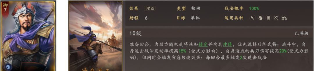 三国志：王道天下常用名将兵种及战法推荐