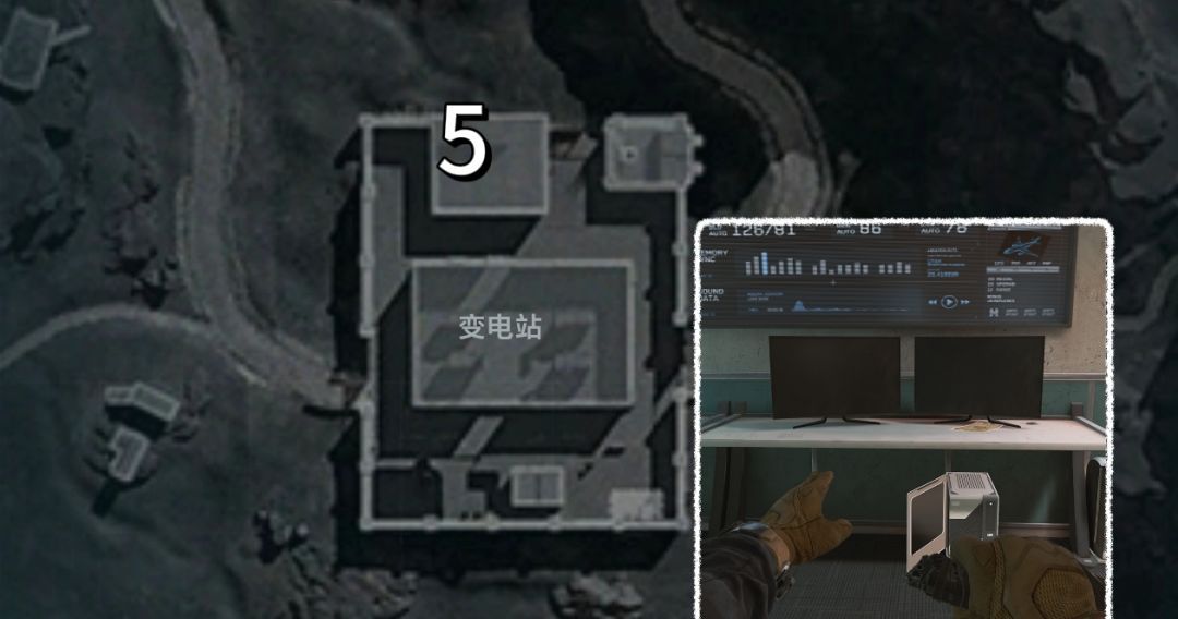 《三角洲行动》长弓溪谷地图刷卡点位一览