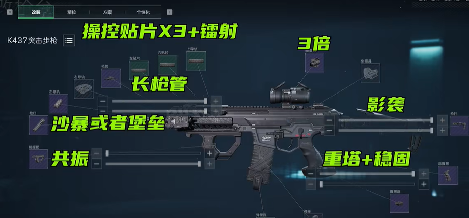 三角洲行动S5赛季金枪客2改装方案