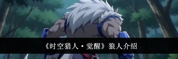 《时空猎人·觉醒》狼人介绍