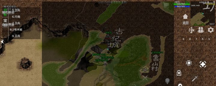 失落秘境废墟隐藏地图位置