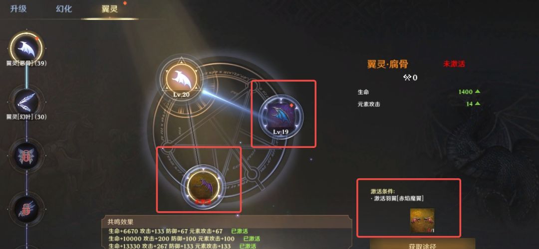 无尽纷争羽翼系统详解