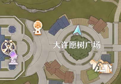 《无限暖暖》大世界家园家具图纸位置