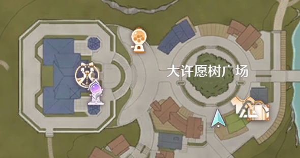 《无限暖暖》大世界家园家具图纸位置