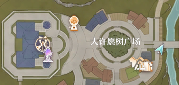 《无限暖暖》大世界家园家具图纸位置