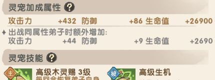 我要当老祖木系生生参灵宠介绍