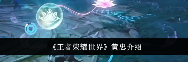 《王者荣耀世界》黄忠介绍