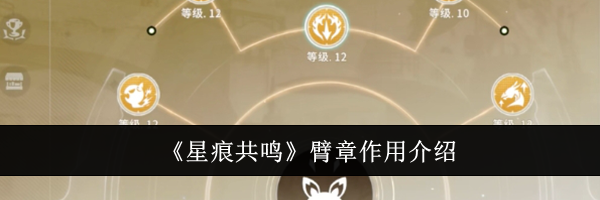 《星痕共鸣》臂章作用介绍
