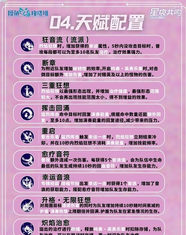 星痕共鸣灵魂乐手狂音流玩法攻略
