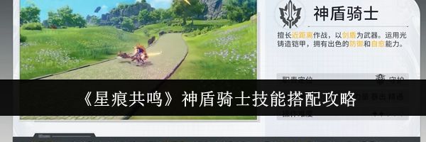 《星痕共鸣》神盾骑士技能搭配攻略