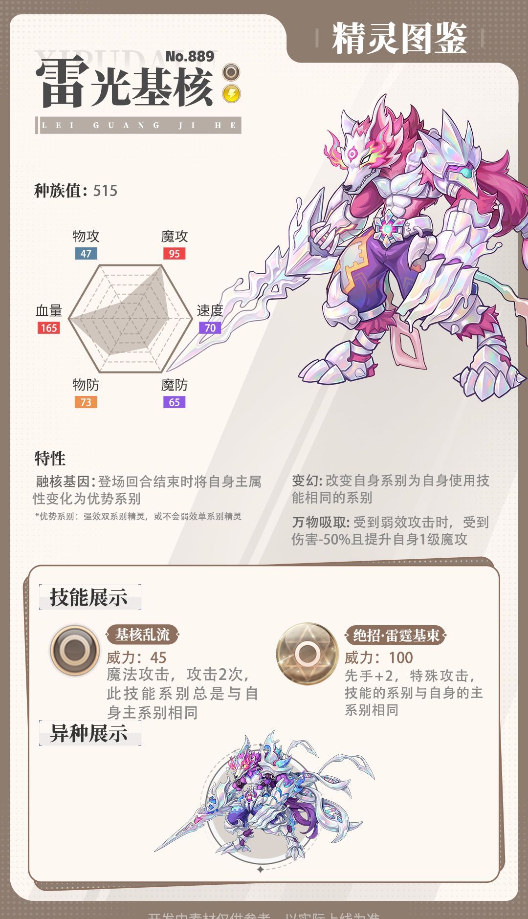 《西普大陆》雷光基核技能介绍