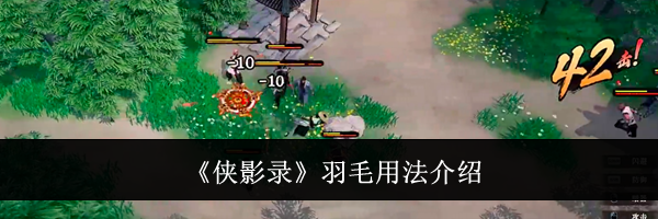 《侠影录》羽毛用法介绍