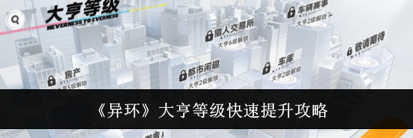 《异环》大亨等级快速提升攻略