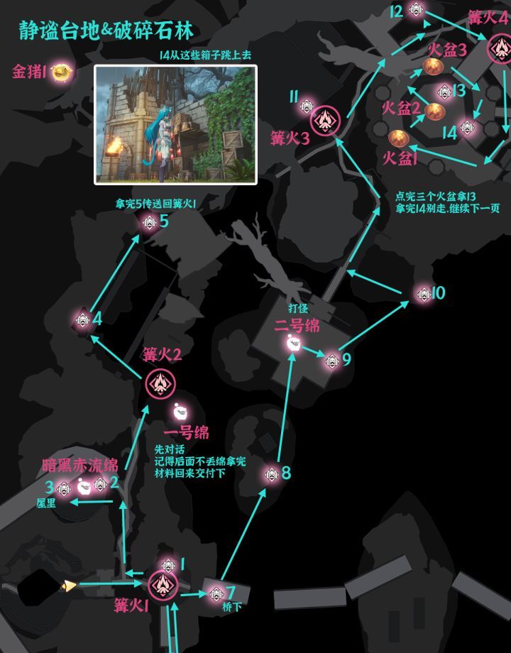 异环V1.2琥珀湖区域全收集