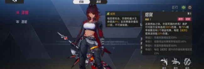 《伊瑟》奥萨尔技能属性