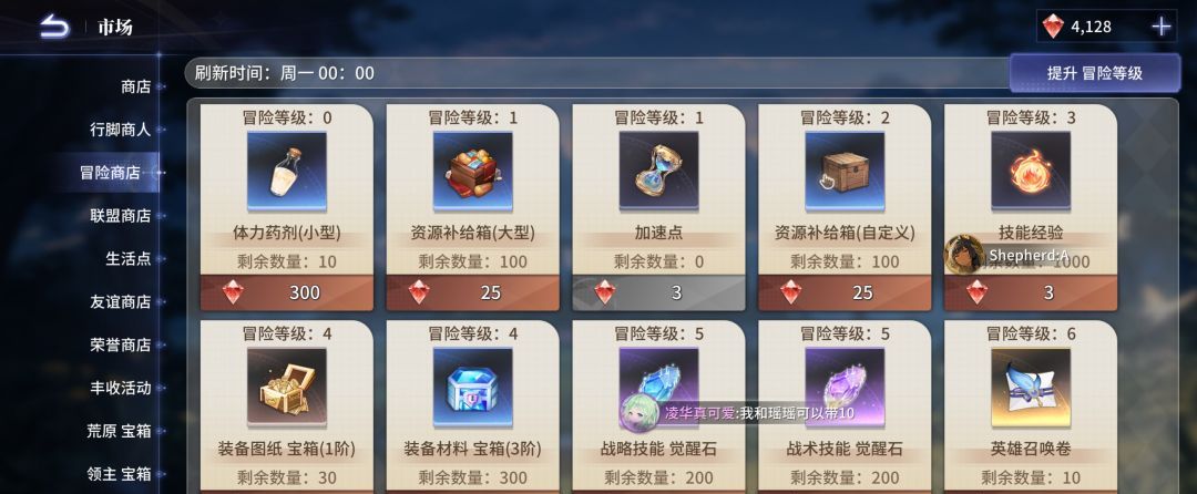 异世界的城主大人资源规划与商店购买建议