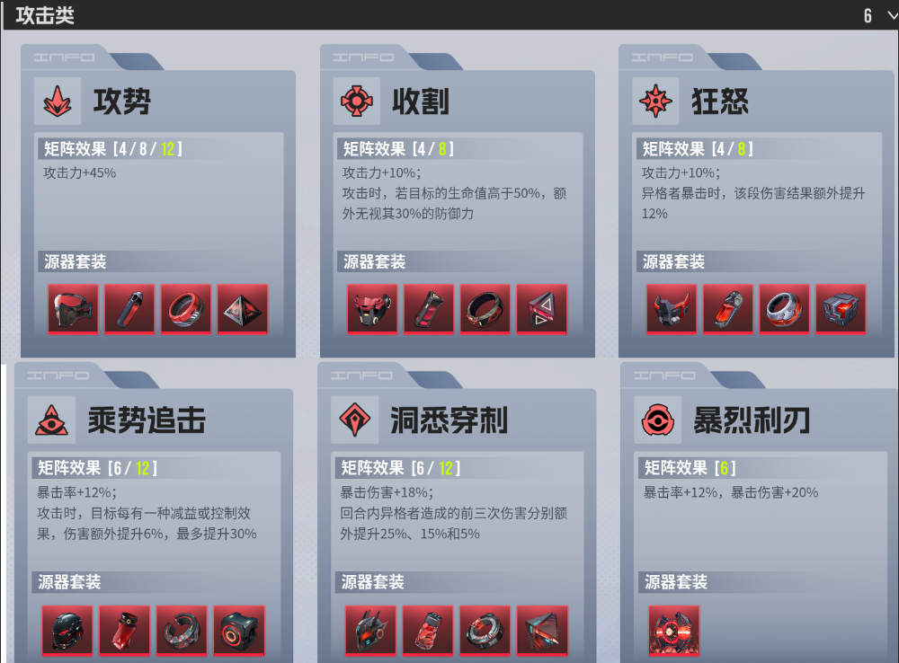 《伊瑟》配装系统智壳与源器板块介绍