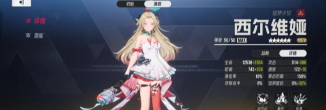 伊瑟西尔维娅养成推荐