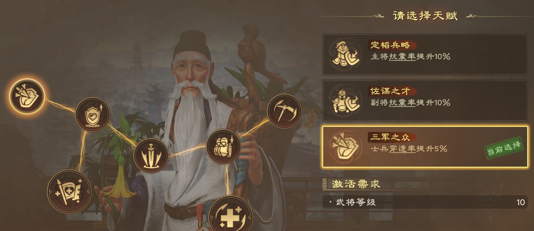 《偃武》华佗天赋加点推荐
