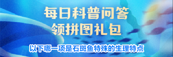 以下哪一项是石斑鱼特殊的生理特点