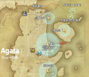 《最终幻想14：水晶世界》渔场分布地图一览