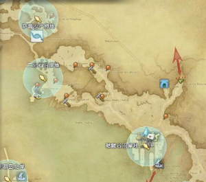 《最终幻想14：水晶世界》渔场分布地图一览